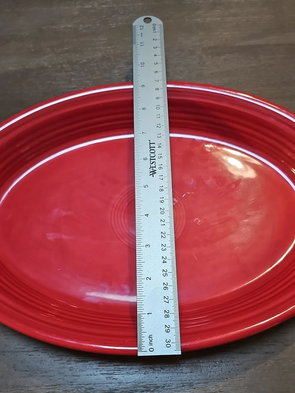 Fiesta Scarlet 9x13 Platter